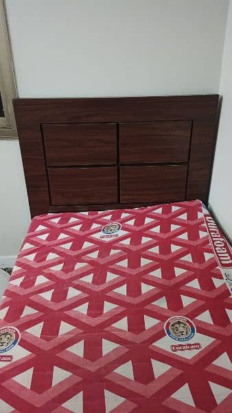 single bed with mattress available for sale 2