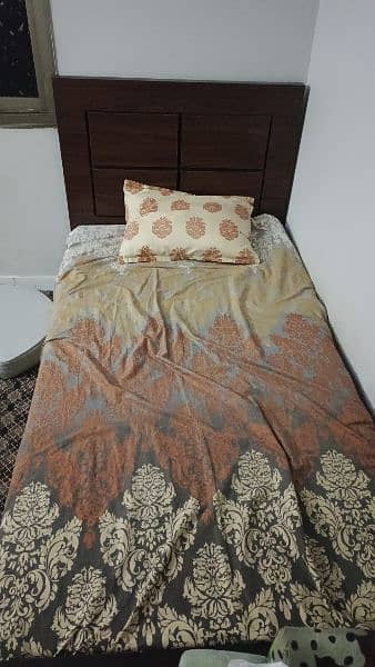 single bed with mattress available for sale 3