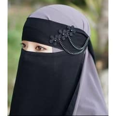 Custom Saudi Naqab Forehead Mathapatti Naqab  Hijab for Abayas