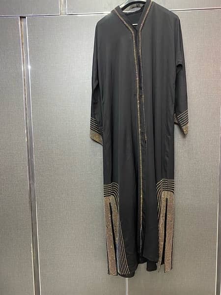 open style abaya (with staller) 1