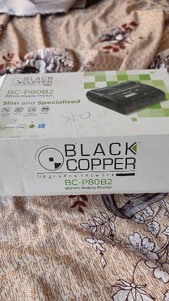 BLACK COPPER 80mm Mobile Printer BC-P80B2 5
