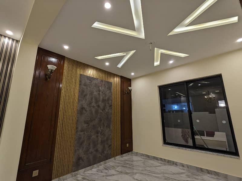 5 Marla Brand New First Entry Luxury Double Storey Double Unit Latest Modern Stylish House Available For Sale In Park View City Lahore By Fast Property Services Real Estate And Builders With Original Pictures. 3