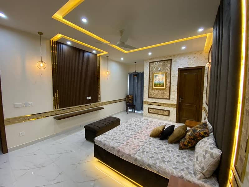 1 Kanal Brand New Double Storey Furnished Luxury Latest Modern Stylish House Available For Sale In Pcsir Phase 2 Near Joher town Phase 2 Lahore By Fast Property Services With Original Pictures. 9