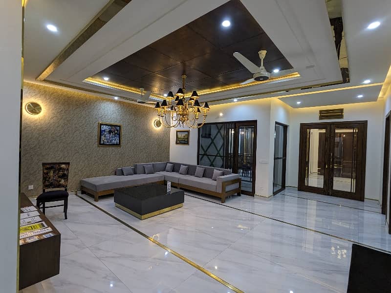 1 Kanal Brand New Double Storey Furnished Luxury Latest Modern Stylish House Available For Sale In Pcsir Phase 2 Near Joher town Phase 2 Lahore By Fast Property Services With Original Pictures. 29