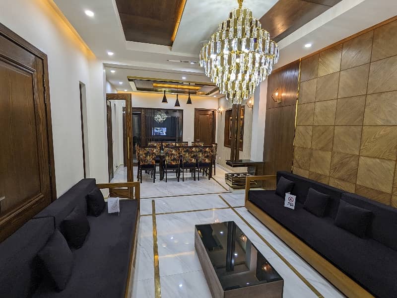 1 Kanal Brand New Double Storey Furnished Luxury Latest Modern Stylish House Available For Sale In Pcsir Phase 2 Near Joher town Phase 2 Lahore By Fast Property Services With Original Pictures. 32