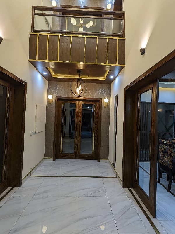 1 Kanal Brand New Double Storey Furnished Luxury Latest Modern Stylish House Available For Sale In Pcsir Phase 2 Near Joher town Phase 2 Lahore By Fast Property Services With Original Pictures. 35