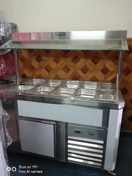 Slush machine Pizza Oven Salad Bar Charga Shawarma Counter Fryar Grill 15