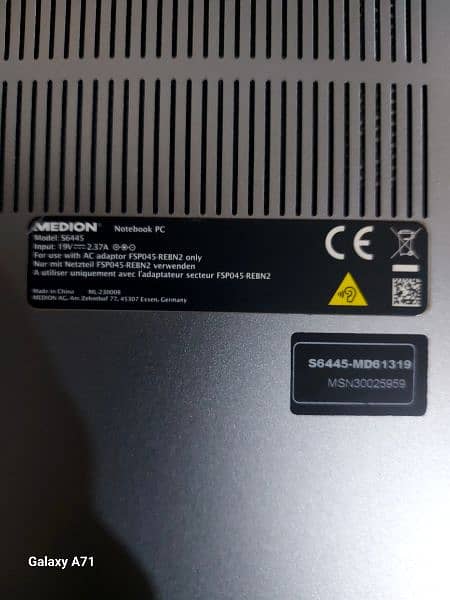 MEDION AKOYA S6445 15.6" Intel Core i5 Laptop - 512 GB SSD, Silver 2