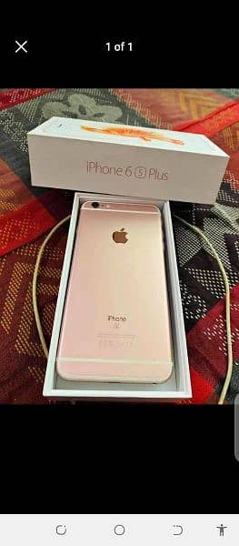 iPhone 6s plus 64gb PTA Approved 0335=7683=480 2