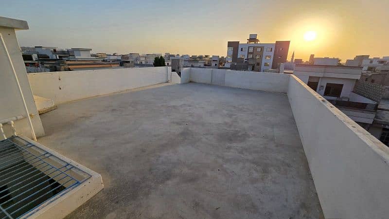 2 bed and Launge, 2nd Floor West open portion in Saadi Town Block 2 . 15