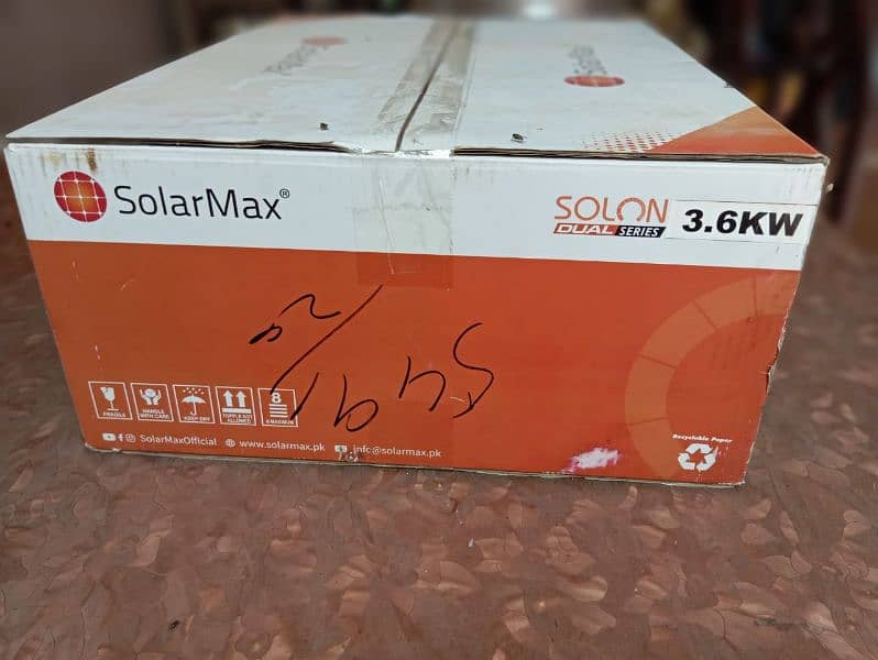 SolarMax Solon inverter Dual 3.6KW Pin Pack 3