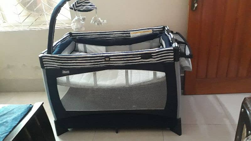 imported Baby Crib. brand Chico 3