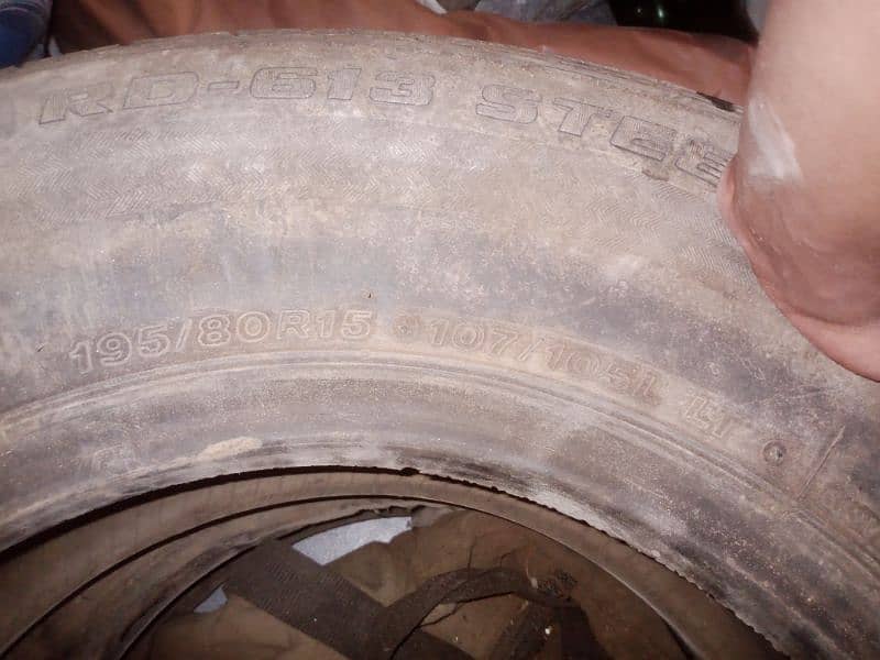 Tyres 195/80/R15 2