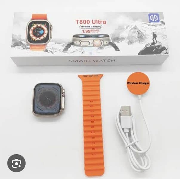T 800 ultra smart watch for men's 3