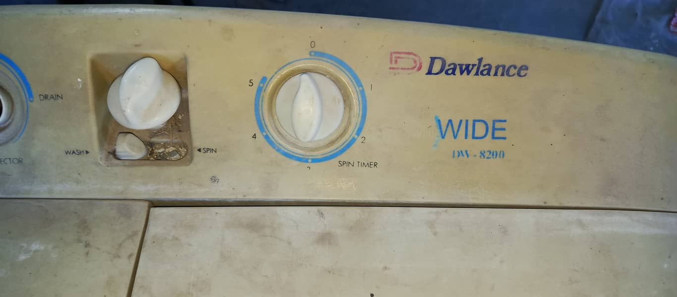 Dawlance Full washig machine but only Dryer work,spiner in working 1