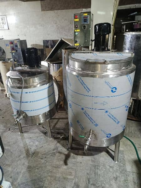 Milk chiller&milk boiler specialist Dshape chiller 18