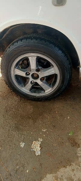 13 size tyre and rims exchange with 12 size 1