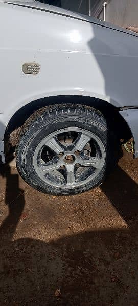 13 size tyre and rims exchange with 12 size 3