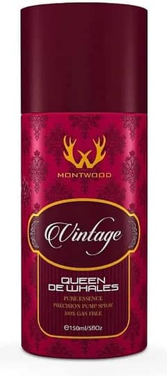 Montwood Vintage Queen De Whales Spray 150ml