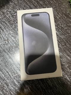 iPhone 15 Pro 128GB Box Pack Non Active