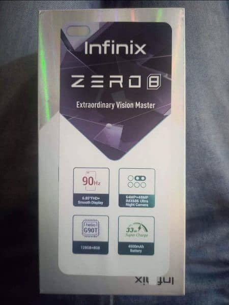 INFINIX ZERO8 /8GB RAM 128GB MEMORY WITH ORIGINAL BOX 7