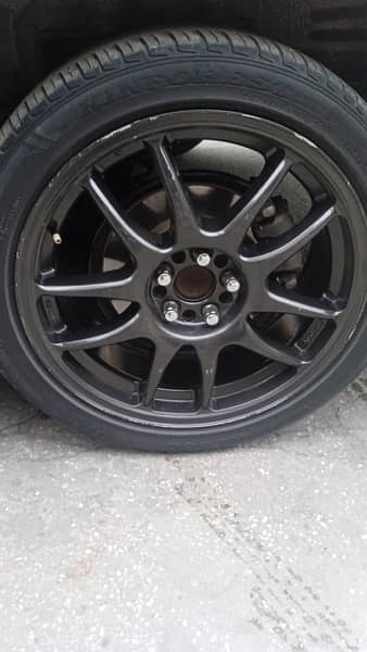 Corolla 17inch rims and tyres 0
