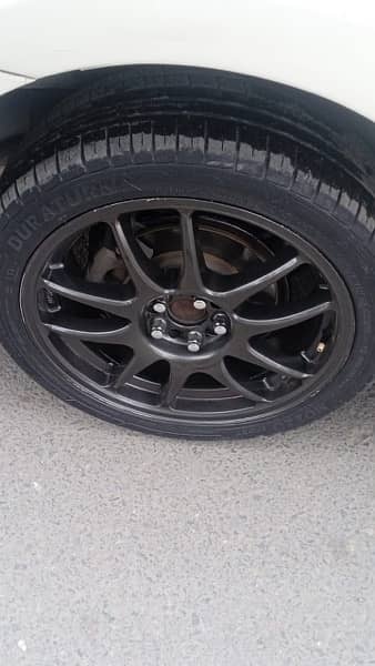 Corolla 17inch rims and tyres 3