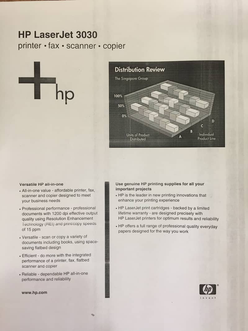 Hp 3 in 1 Printer, Scanner, Photocopy 4
