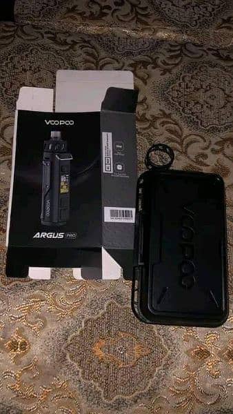 argus pro 80w vape brand new few days used box charger 1