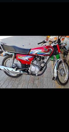 Honda 125 2023 model condition 10 by 10