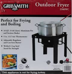 Improted Grillsmith Deluxe Combo Turkey & Grill Set unused deliverable 0