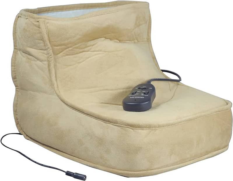 Imported Fleece Lined Massage Boot Remote Control Heat,Speed Setting 1