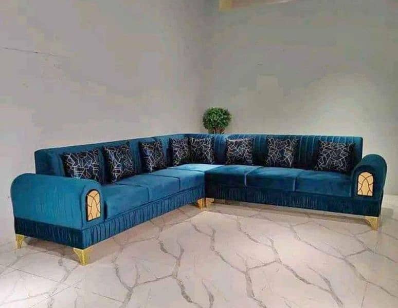Sofa Set /L Shape sofa set/High Back Chair / Sofa Com bed 15