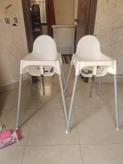 2 hi-chairs for kids