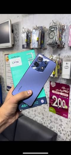 infinix not 30 8 + 8 / 128 gb with complete box