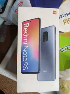 Redme note 9s 6/128 with box 10/10