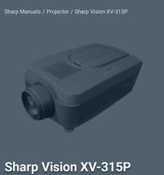 PROJECTOR SHARP VISION XV315P
