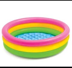 4feet Intex swimming pool for kids with air pump