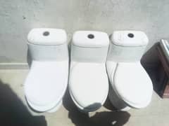 Bathroom Accessories For Sale (Use Commode And Basin Cabinet)