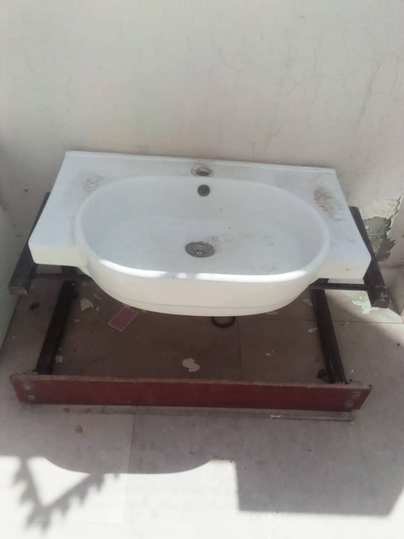 Bathroom Accessories For Sale (Use Commode And Basin Cabinet) 2