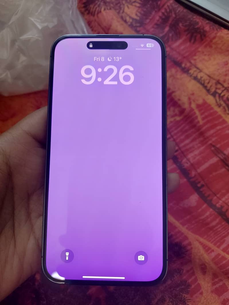 IPhone 14 pro max 256 Gb Purple Color 99% Battery Health Non-PTA 3