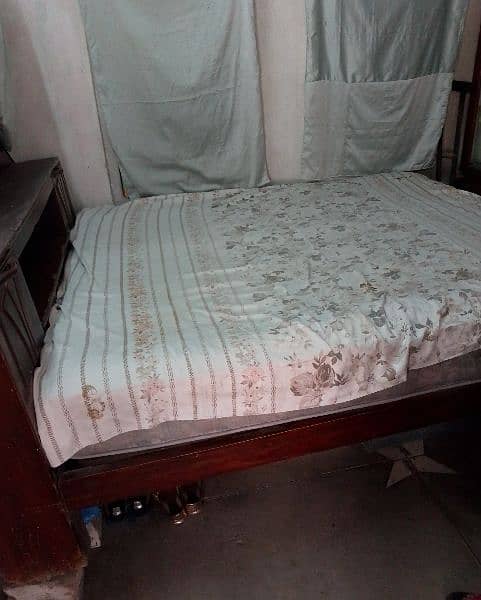 double bed urgent for sale. 1