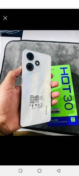 Infinix Hot 30
8/128
10/10 condition
Complete box 5month warranty 0