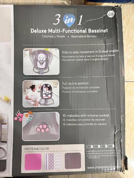Rocking Sleeper Deluxe Multi-Functional Bassinet for baby new Born 1