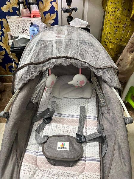 Rocking Sleeper Deluxe Multi-Functional Bassinet for baby new Born 4