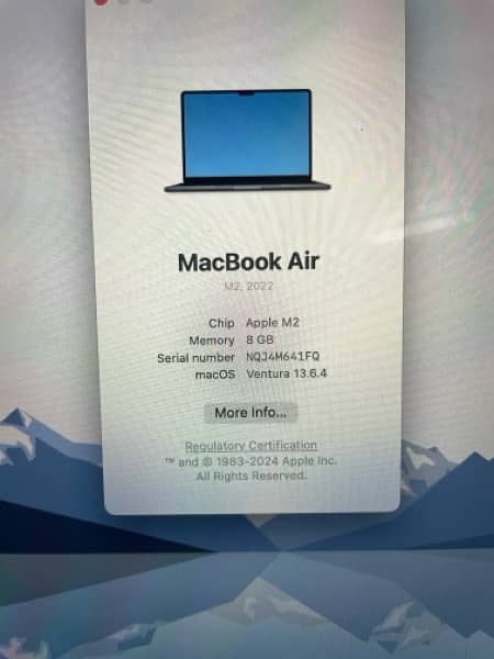 MacBook Air M2 (8/256) 5