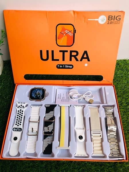 Ultra smart watch 7 in 1 straps 1
