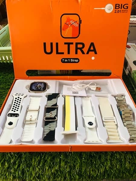 Ultra smart watch 7 in 1 straps 4