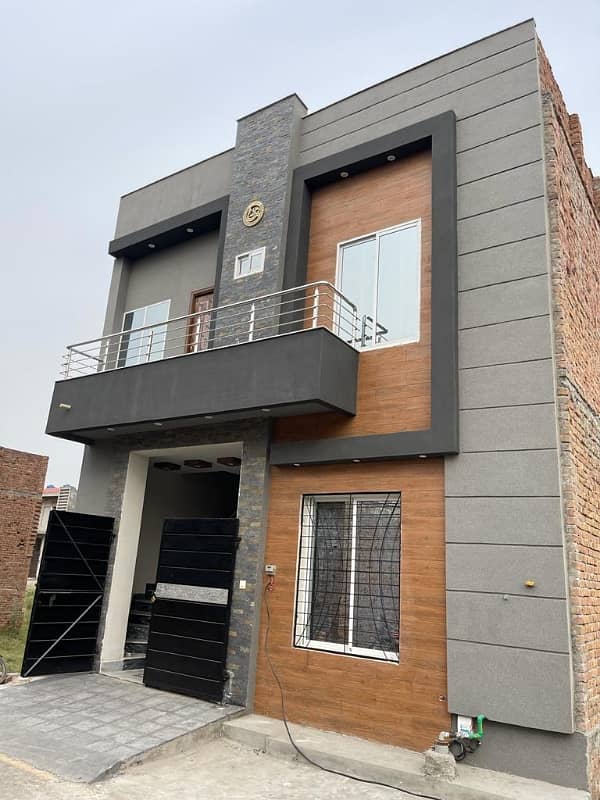 2.5 Marla Double Storey House Available For Sale In SMD Homes Eden Orchard Sargodha Road Faisalabad 1