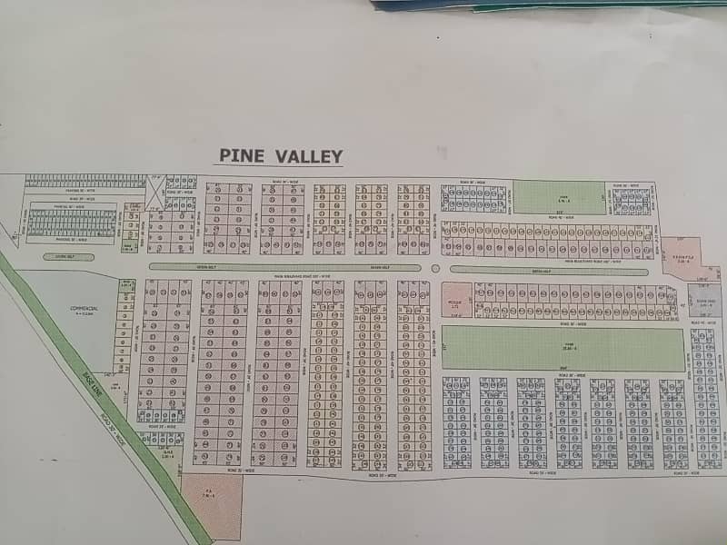 5 7 10 12.5 marla plots available for sale in pine valley sargodha road Faisalabad 3